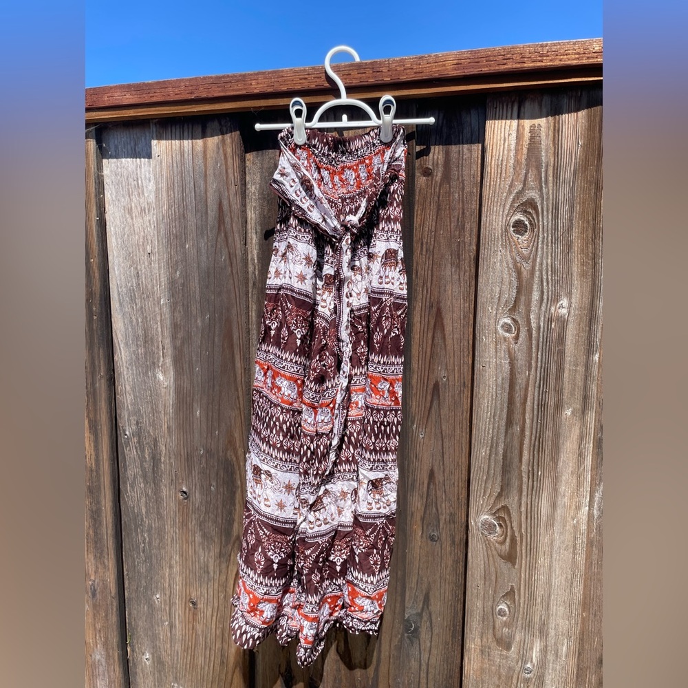 Loose flowy elephant pants